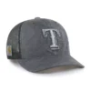 Texas Rangers '47, gorra trucker teñida, corte holgado