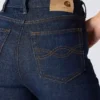 Vaqueros de talle alto y corte acampanado Tiller para mujer