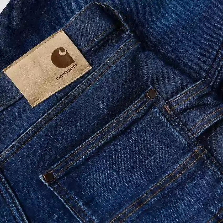 Vaqueros de talle medio con forro polar para mujer, modelo Carpenter