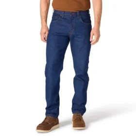 Vaqueros de trabajo de corte recto y holgado de la serie Crafted para hombre