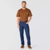 Vaqueros de trabajo de corte recto y holgado de la serie Crafted para hombre