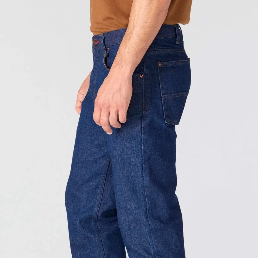 Vaqueros de trabajo de corte recto y holgado de la serie Crafted para hombre
