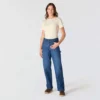 Vaqueros de trabajo elásticos de talle medio «Carpenter» para mujer