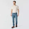 Vaqueros de trabajo para hombre, ajustados y cónicos, con tejido Rugged Flex