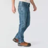 Vaqueros de trabajo para hombre, ajustados y cónicos, con tejido Rugged Flex