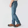 Vaqueros de trabajo para hombre, ajustados y cónicos, con tejido Rugged Flex
