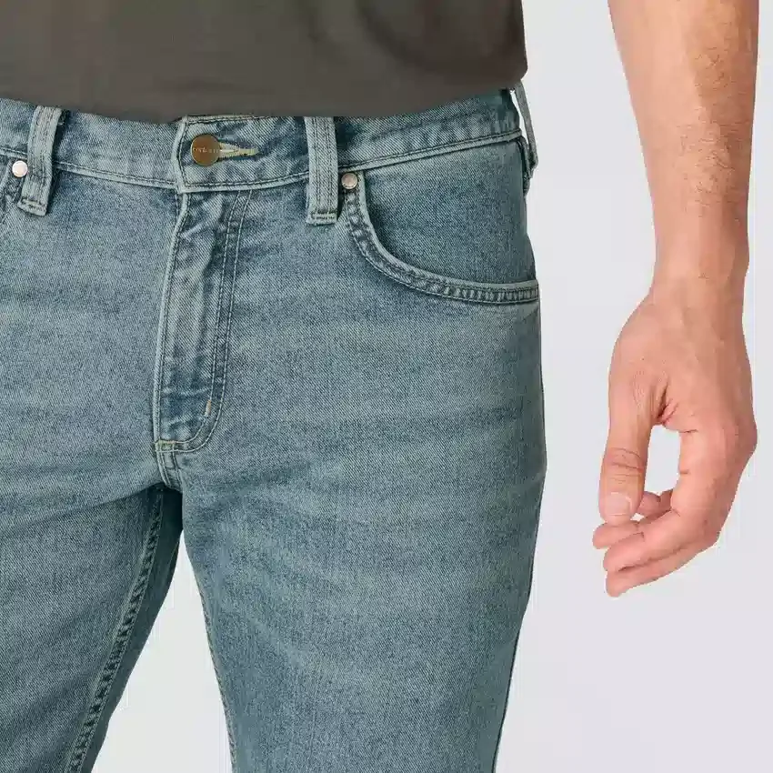 Vaqueros de trabajo para hombre, corte bootcut holgado y tejido Rugged Flex