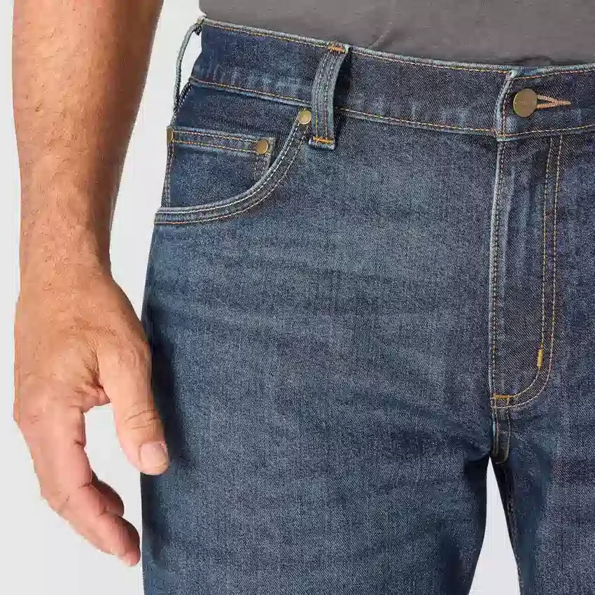 Vaqueros de trabajo para hombre, corte bootcut holgado y tejido Rugged Flex