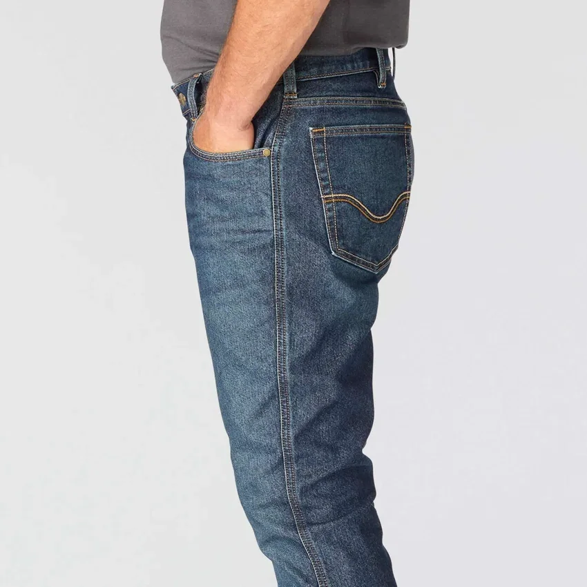 Vaqueros de trabajo para hombre, corte bootcut holgado y tejido Rugged Flex