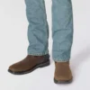 Vaqueros de trabajo para hombre, corte bootcut holgado y tejido Rugged Flex