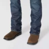 Vaqueros de trabajo para hombre, corte bootcut holgado y tejido Rugged Flex