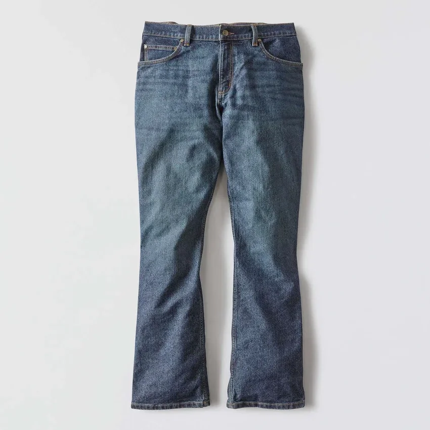 Vaqueros de trabajo para hombre, corte bootcut holgado y tejido Rugged Flex