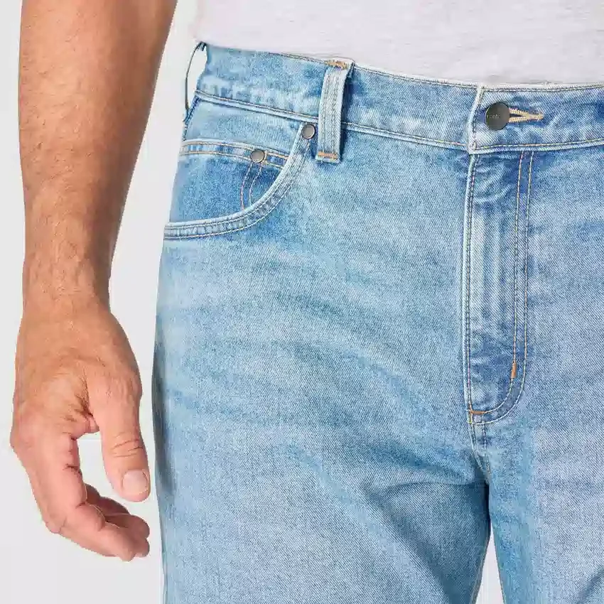 Vaqueros de trabajo para hombre de corte holgado y pierna recta con tecnología Rugged Flex