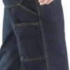 Vaqueros de trabajo para hombre, de corte recto holgado, con doble refuerzo en las rodillas y tecnología Rugged Flex
