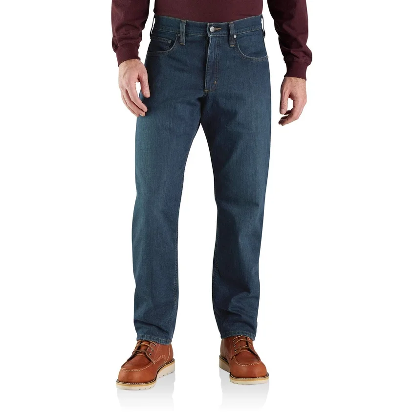 Vaqueros de trabajo para hombre «Rugged Flex» con forro