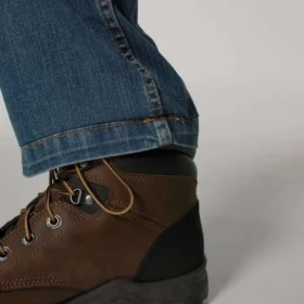 Vaqueros de trabajo rectos, holgados y resistentes «Rugged Flex» para hombre