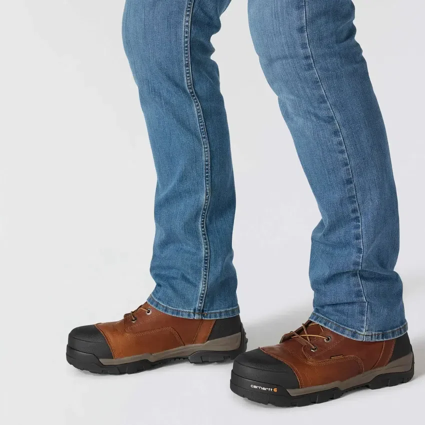 Vaqueros de trabajo rectos, holgados y resistentes «Rugged Flex» para hombre