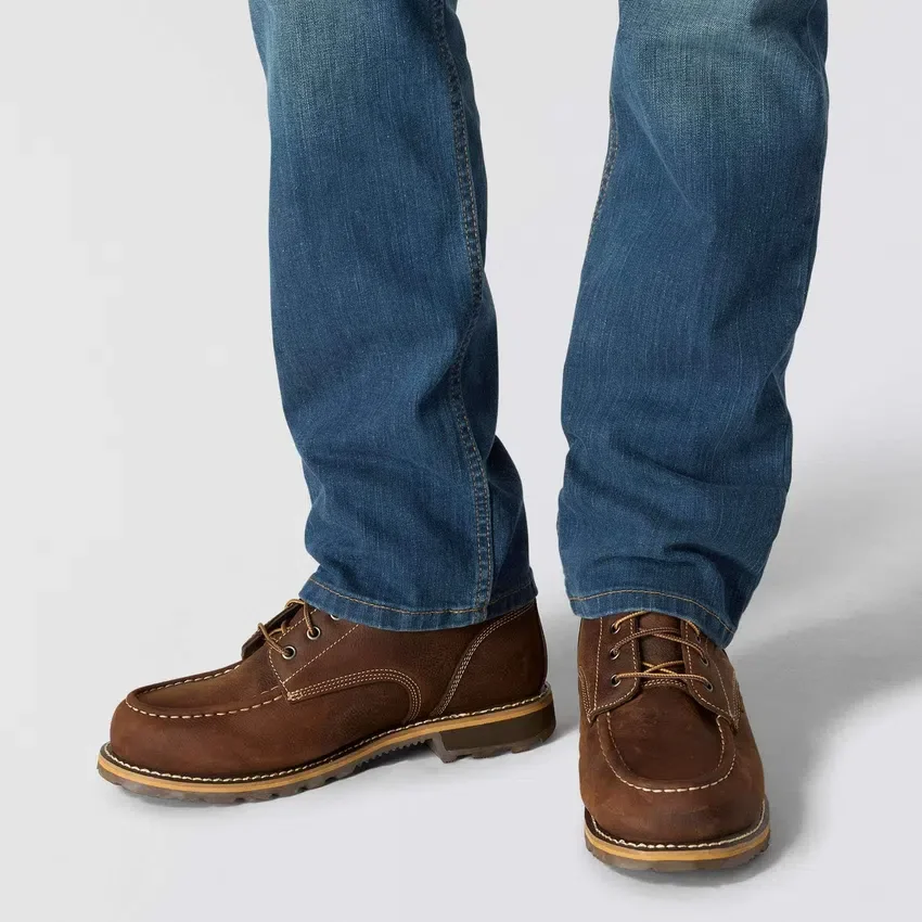Vaqueros de trabajo rectos, holgados y resistentes «Rugged Flex» para hombre