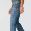Vaqueros de trabajo rectos, holgados y resistentes «Rugged Flex» para hombre
