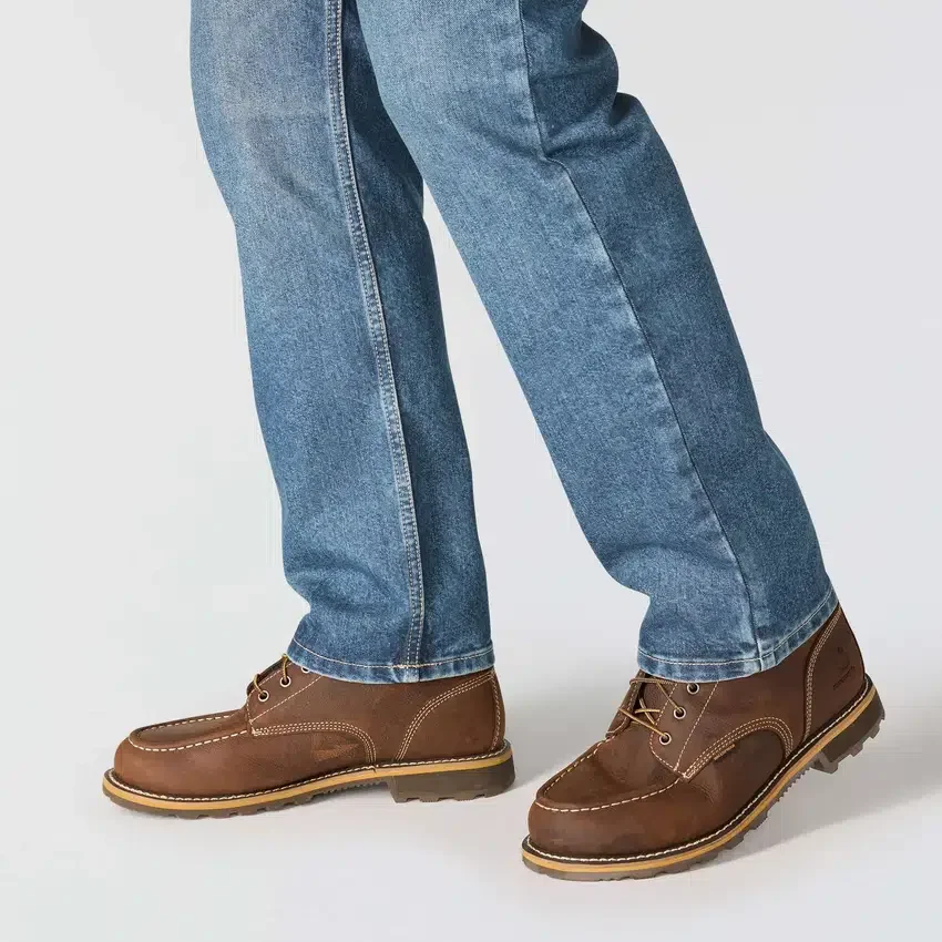 Vaqueros de trabajo rectos, holgados y resistentes «Rugged Flex» para hombre