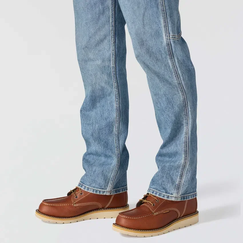 Vaqueros de trabajo rectos, holgados y resistentes «Rugged Flex» para hombre