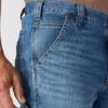 Vaqueros de trabajo rectos, holgados y resistentes «Rugged Flex» para hombre