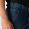 Vaqueros de trabajo rectos, holgados y resistentes «Rugged Flex» para hombre