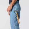 Vaqueros de trabajo rectos y holgados para hombre