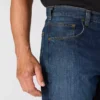 Vaqueros de trabajo rectos y holgados para hombre