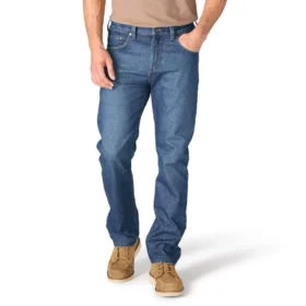 Vaqueros de trabajo Slim Straight Rugged Flex para hombre