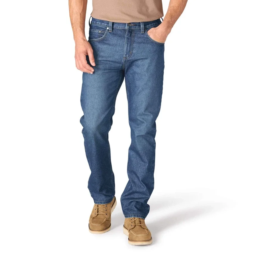 Vaqueros de trabajo Slim Straight Rugged Flex para hombre