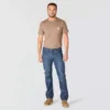 Vaqueros de trabajo Slim Straight Rugged Flex para hombre