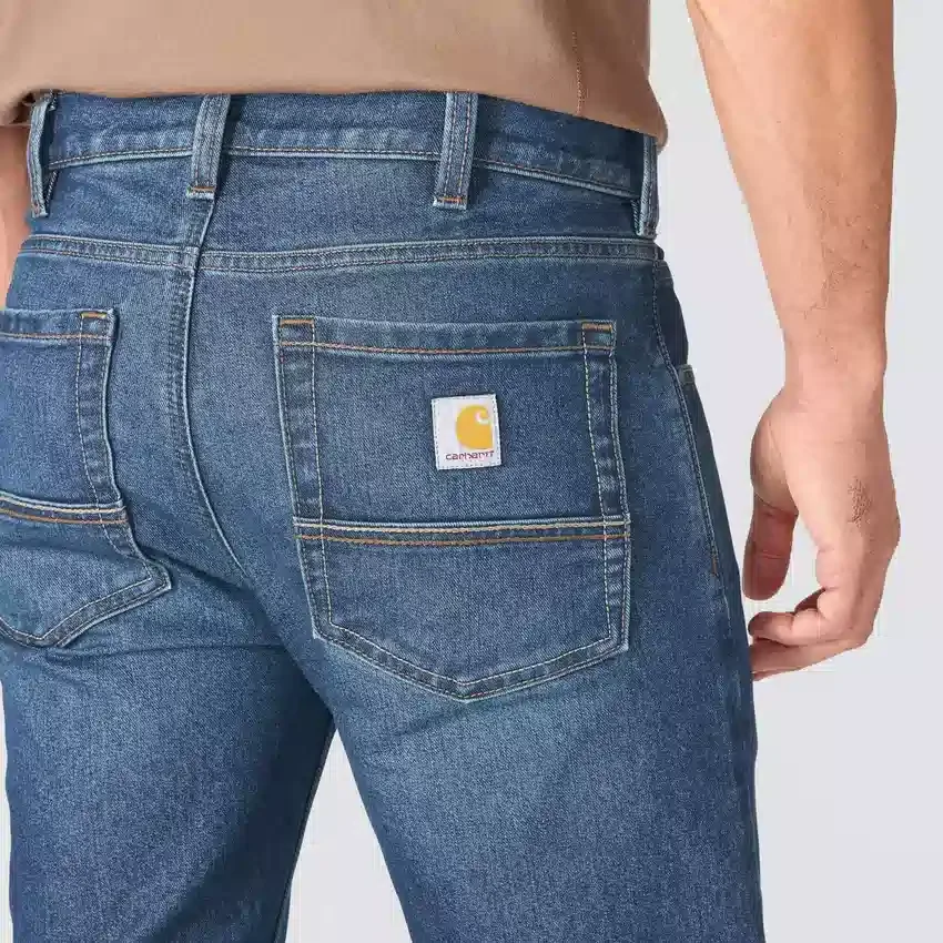 Vaqueros de trabajo Slim Straight Rugged Flex para hombre