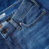 Vaqueros elásticos de talle medio y corte recto para mujer «Essential»