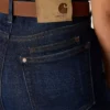 Vaqueros Mason de talle alto y corte ajustado para mujer