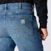 Vaqueros para hombre Fr de corte holgado y pierna recta con tecnología Rugged Flex™: vaqueros ignífugos