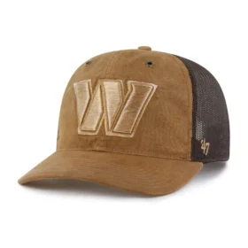 Washington Commanders '47 Gorra de camionero teñida, corte holgado