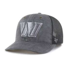 Washington Commanders '47 Gorra de camionero teñida, corte holgado