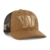 Washington Commanders '47 Gorra de camionero teñida, corte holgado