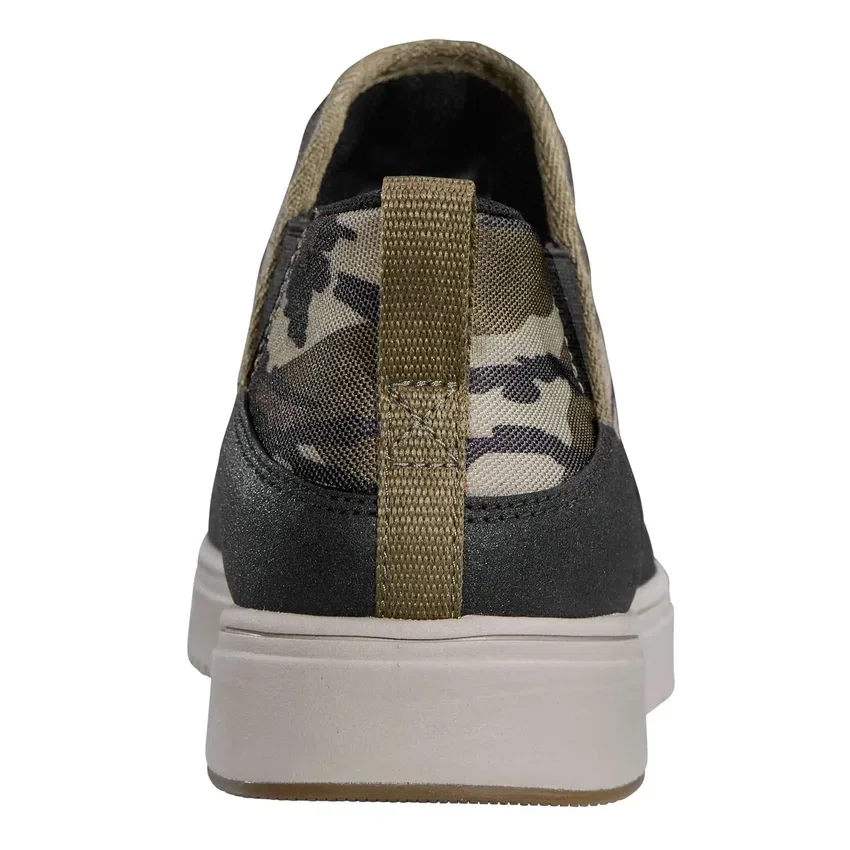 Zapatilla sin cordones Detroit de lona media